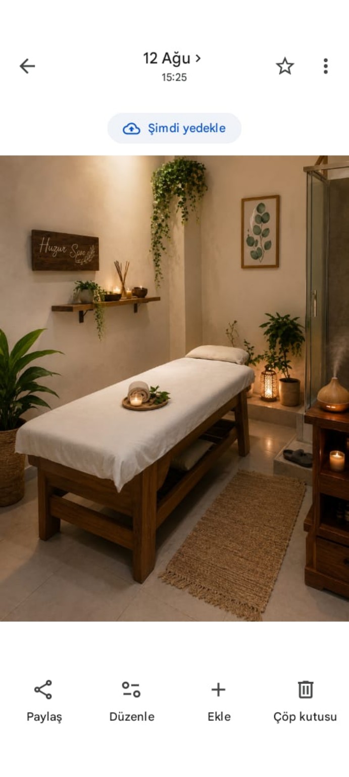 Bali masajı için Huzur Spa alanı